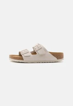 Birkenstock ARIZONA UNISEX - Pantolette Flach - White