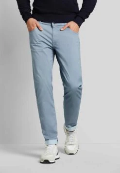 Bugatti Stoffhose - Blaugrau
