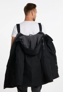 MIMO - Wintermantel - Schwarz -Herrenbekleidung a72ecfbf140a4d6fb11948c411cdd833