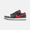 AIR JORDAN 1 - Sneaker Low - Black/fire Red/white -Herrenbekleidung a9d831b153b94e14ab2e18d478081004