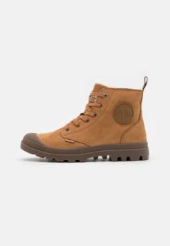 Palladium PAMPA HI - Schnürstiefelette - Mahogany