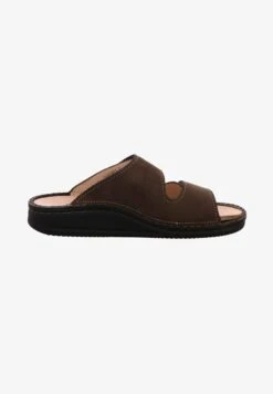 Finn Comfort RIAD - Pantolette Flach - Braun