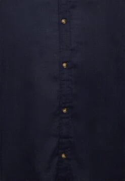 Jack & Jones SLUB LS PLS - Hemd - Navy Blue -Herrenbekleidung ad25dfed4105449e848dc444e15b15b7