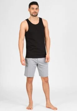 Jack & Jones JACBASIC TANKTOP 2 PACK - Unterhemd/-shirt - Black -Herrenbekleidung afbf80d34f25424085276fc61ef63ed3 1