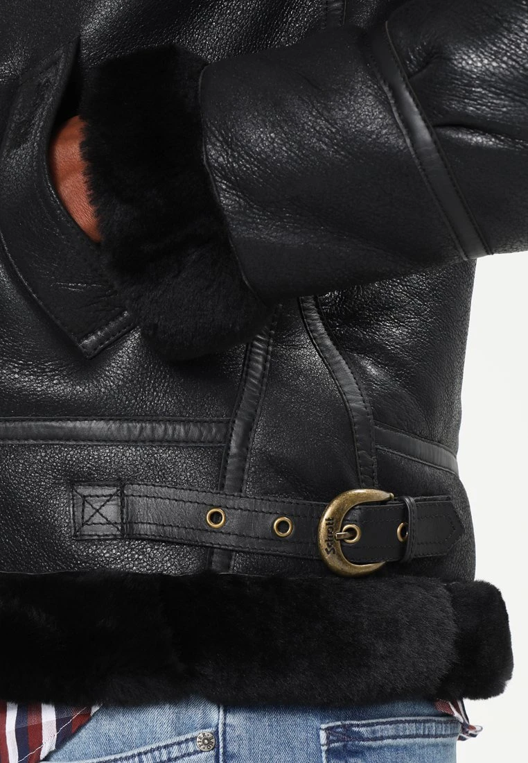 Schott Lederjacke - Black 7 Schott Lederjacke - Black – Bild 5