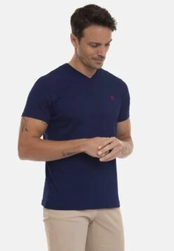 LOREN - T-Shirt Basic - Navy -Herrenbekleidung b12e9cde3ff84398b374f9946d0bf170