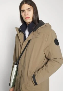 Les Deux NIGEL COAT - Wintermantel - Walnut 11 Les Deux NIGEL COAT - Wintermantel - Walnut -Herrenbekleidung b2c7f14799a74d1dace750ba34ee53a0