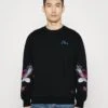 Evisu EAGLE CREWNECK - Sweatshirt - Black 2 Evisu EAGLE CREWNECK - Sweatshirt - Black -Herrenbekleidung b44ee56e3b7d43dd862641bc19430aca