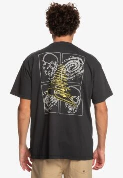 Quiksilver OUT THERE SS - T-Shirt Print - Black 10 Quiksilver OUT THERE SS - T-Shirt Print - Black -Herrenbekleidung b500be06df5d47f9ab0655c5e9d0addb