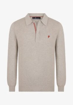 EMRICK - Strickpullover - Beige Melange