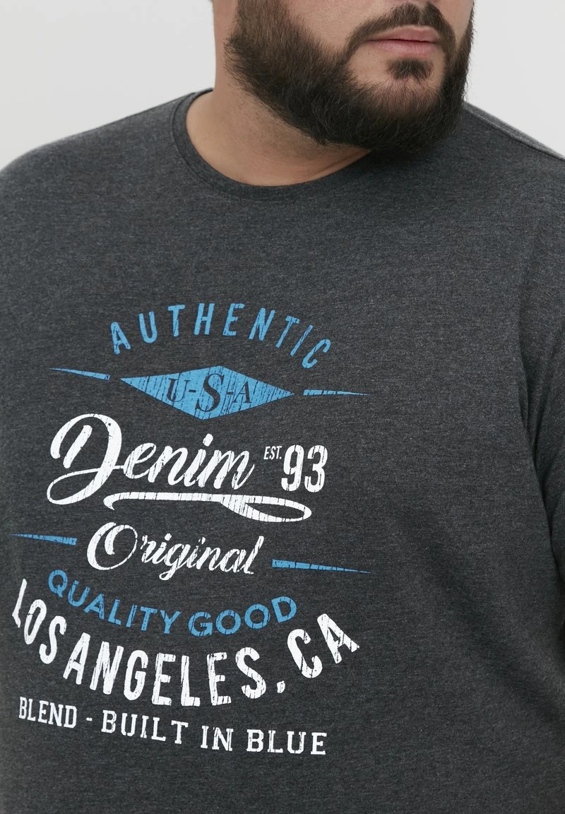 Blend BHDOPPLER BT - T-Shirt Print - Charcoal Mix 6 Blend BHDOPPLER BT - T-Shirt Print - Charcoal Mix – Bild 4