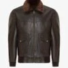Lederjacke - Brown -Herrenbekleidung b689dba7f0604e01bac0e6a8f5508993
