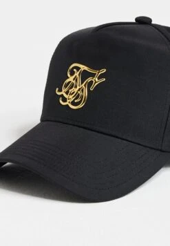SIKSILK METALLIC SS TRUCKER - Cap - Black & Gold 11 SIKSILK METALLIC SS TRUCKER - Cap - Black & Gold -Herrenbekleidung b69b811e583647d28480e1193124653b