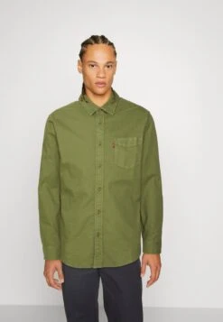 SUNSET POCKET STANDARD - Hemd - Sunset/loden Green