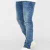SikSilk Jeans Slim Fit - Bleached Blue -Herrenbekleidung b7b29de03afd4eac8ac03967461f3050