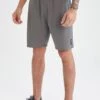 DeFacto SLIM FIT - Shorts - Grey -Herrenbekleidung b8e716f8df5449298b1d581b041e0bce