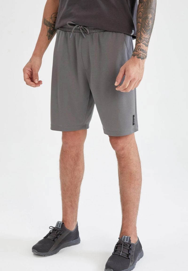 DeFacto SLIM FIT - Shorts - Grey 3 DeFacto SLIM FIT - Shorts - Grey