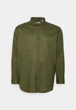 Jack & Jones SLUB LS PLS - Hemd - Navy Blue -Herrenbekleidung ba35b5709fab4c1596c87faa190e87ea