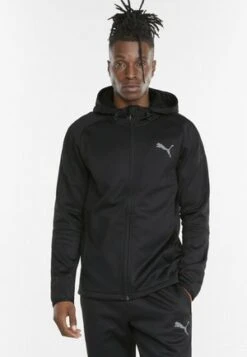 Puma OM CASUALS - Trainingsjacke - Black Gold -Herrenbekleidung bac17a93b2f847c98b9c34cd1f6f3fa3