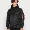 Alpha Industries ANORAK - Windbreaker - Black -Herrenbekleidung bb47bcfba4314ff8af88ab3b6fb33154