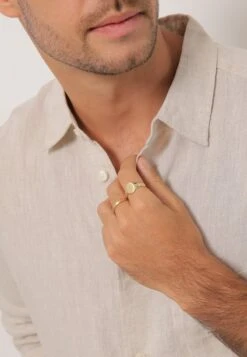 KUZZOI 2 PACK BASIC - Ring - Gold-coloured