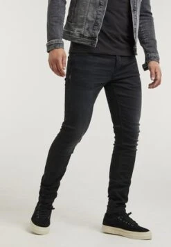 EGO COLOMBO - Jeans Slim Fit - Black -Herrenbekleidung bc9c4b2a357d405ba8734732bd7feed9