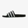 Adidas Originals ADILETTE UNISEX - Pantolette Flach - Black/white 1 Adidas Originals ADILETTE UNISEX - Pantolette Flach - Black/white -Herrenbekleidung bd18a83195d743f2afe883300c8d101c