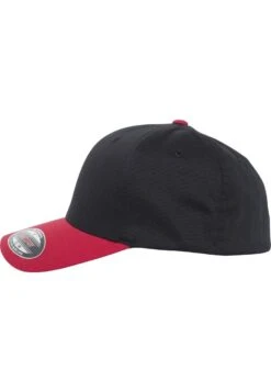 FLEXFIT WOOLY COMBED 2-TONE - Cap - Black/red -Herrenbekleidung bf17c6d0a9e34ba1a8374196d60b0c31