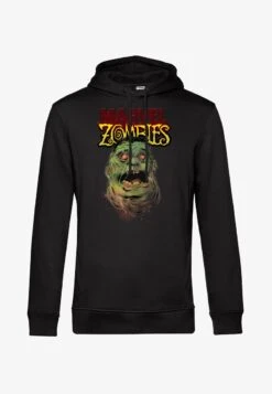 Henry Tiger MARVEL HEAD OF HULK - Kapuzenpullover - Black