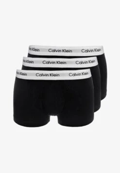 CALVIN KLEIN UNDERWEAR STRETCH TRUNK 3 PACK - Panties - Black -Herrenbekleidung bfb17599e3bd4b4185cca5341f32478a