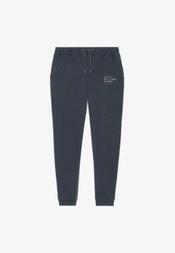 BRUTE EMBROIDERY UNISEX VINTAGE - Jogginghose - Black Denim -Herrenbekleidung c03a66df83bb4dcf8be24edabece381b