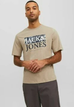 Jack & Jones T-Shirt Print - Crockery