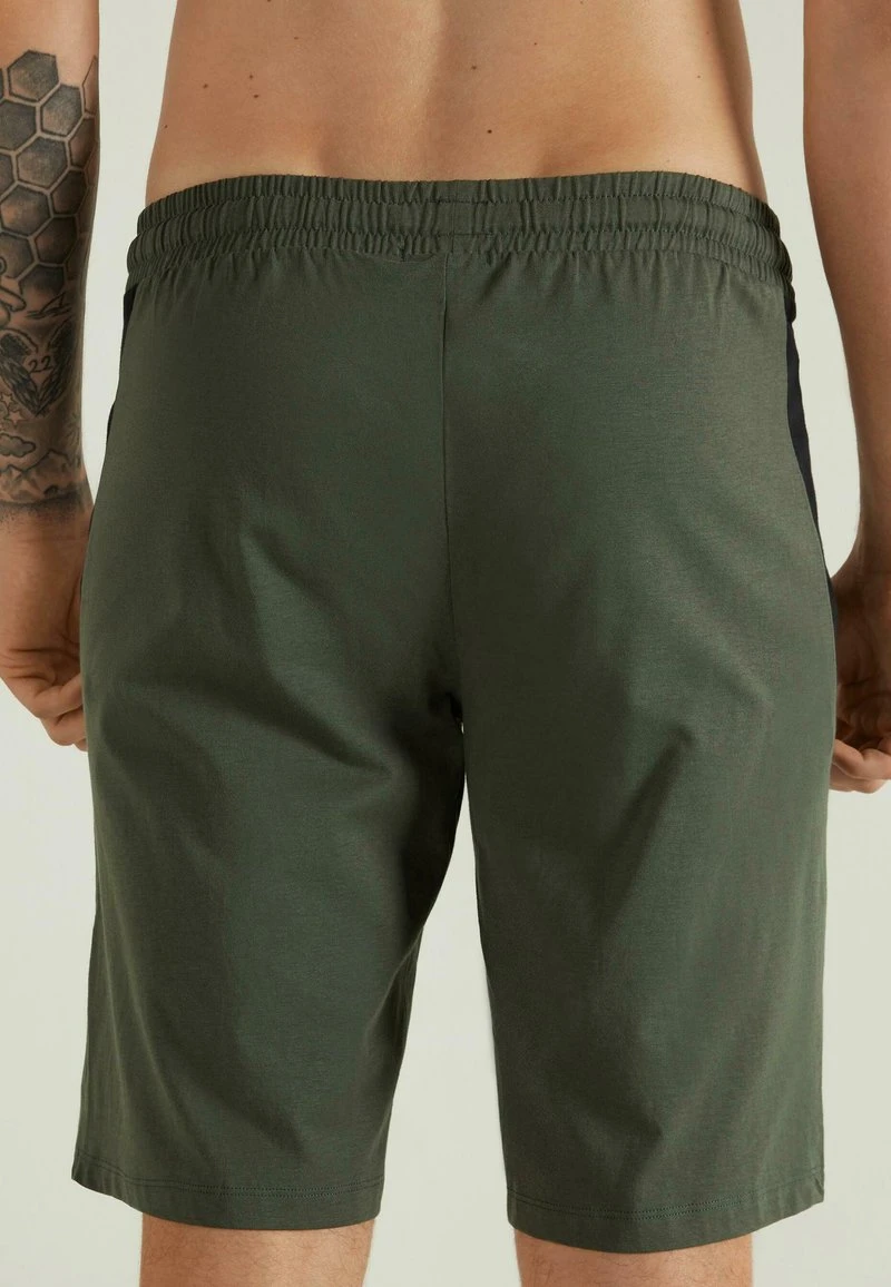 MIT SEITENDETAIL - Shorts - Schwarz - 866u - Winter Green Black 4 MIT SEITENDETAIL - Shorts - Schwarz - 866u - Winter Green Black – Bild 2