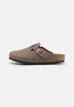 Birkenstock BOSTON BFBC EARTHY VEGAN - Hausschuh - Mocca