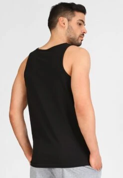Jack & Jones JACBASIC TANKTOP 2 PACK - Unterhemd/-shirt - Black -Herrenbekleidung c3a97ab941c14d44a093a3c454164551