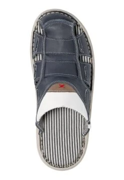 Pantolette Flach - Dunkelblau -Herrenbekleidung c5176feb0a88483094e32e7aad2a6c18