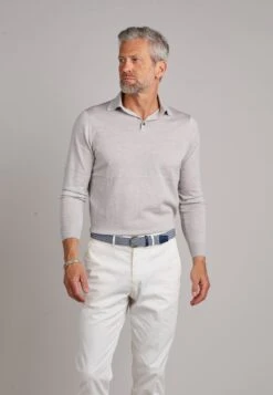 STOCKHOLM - Flechtgürtel - White And Blue