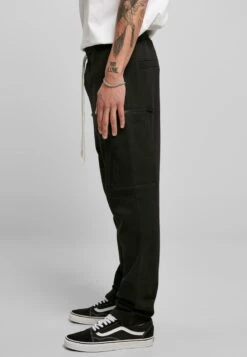 URBAN CLASSICS LOW CROTCH - Jogginghose - Black -Herrenbekleidung c7a23075d0734925b36ee0cad01df473