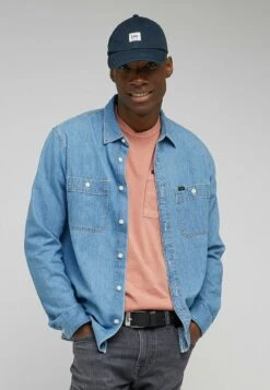 Lee WORKER - Hemd - Shasta Blue -Herrenbekleidung c916e006538547fc95b19dc638b8e62a 1