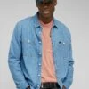 Lee WORKER - Hemd - Shasta Blue -Herrenbekleidung c916e006538547fc95b19dc638b8e62a