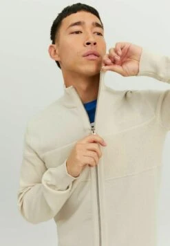 Jack & Jones Strickjacke - Moonbeam -Herrenbekleidung c9b6b4b25c56422fa430937c70f67615