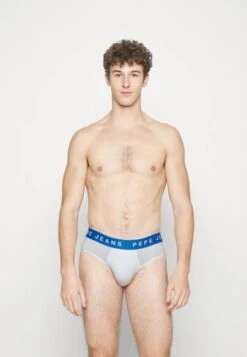 Pepe Jeans 3 PACK - Slip - White -Herrenbekleidung ca7cec8488fc4258825cd69905808f8f