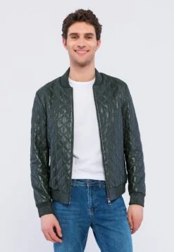 ERICK - Lederjacke - Green 10 ERICK - Lederjacke - Green -Herrenbekleidung cab0d737d446441a9675b5e08a072bd1