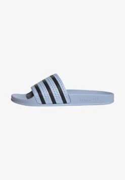 Adidas Originals ADILETTE UNISEX - Badesandale - Blue Dawn/core Black/blue Dawn