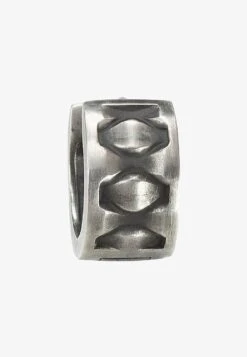 Ohrringe - Silver-coloured/black