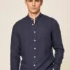 Hackett London GARMENT DYED P - Hemd - Navy 1 Hackett London GARMENT DYED P - Hemd - Navy -Herrenbekleidung ce4bcb575047426a891f969cd7b634b0