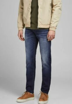 Jack & Jones COMFORT MIKE ORIGINAL JOS - Jeans Straight Leg - Dunkelblau