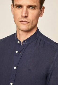Hackett London GARMENT DYED P - Hemd - Navy -Herrenbekleidung d4593a0c25e84ce9905c78a071c00801