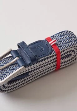 STOCKHOLM - Flechtgürtel - White And Blue -Herrenbekleidung d475f95f97fe4e66bf3f6980f448a679