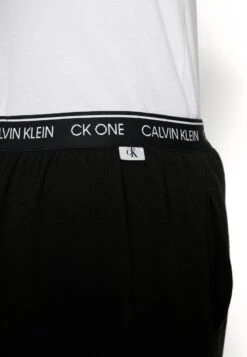 CALVIN KLEIN UNDERWEAR LOUNGE TERRY JOGGER - Nachtwäsche Hose - Black -Herrenbekleidung d4b2a960b75343fda97de79f742e8a25